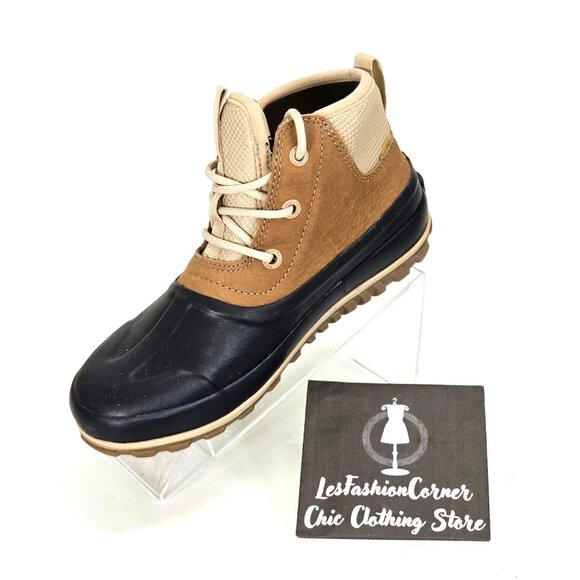 BOGS Women's Taupe Multi Lace Leather Classic Casual Tall Boot Snow Size 7 1839 - Picture 14 of 16